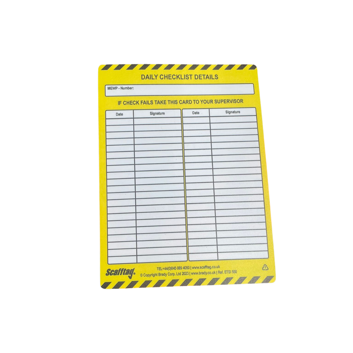 Scaff Tags - Scaffold, Podium & MEWP - Image 3
