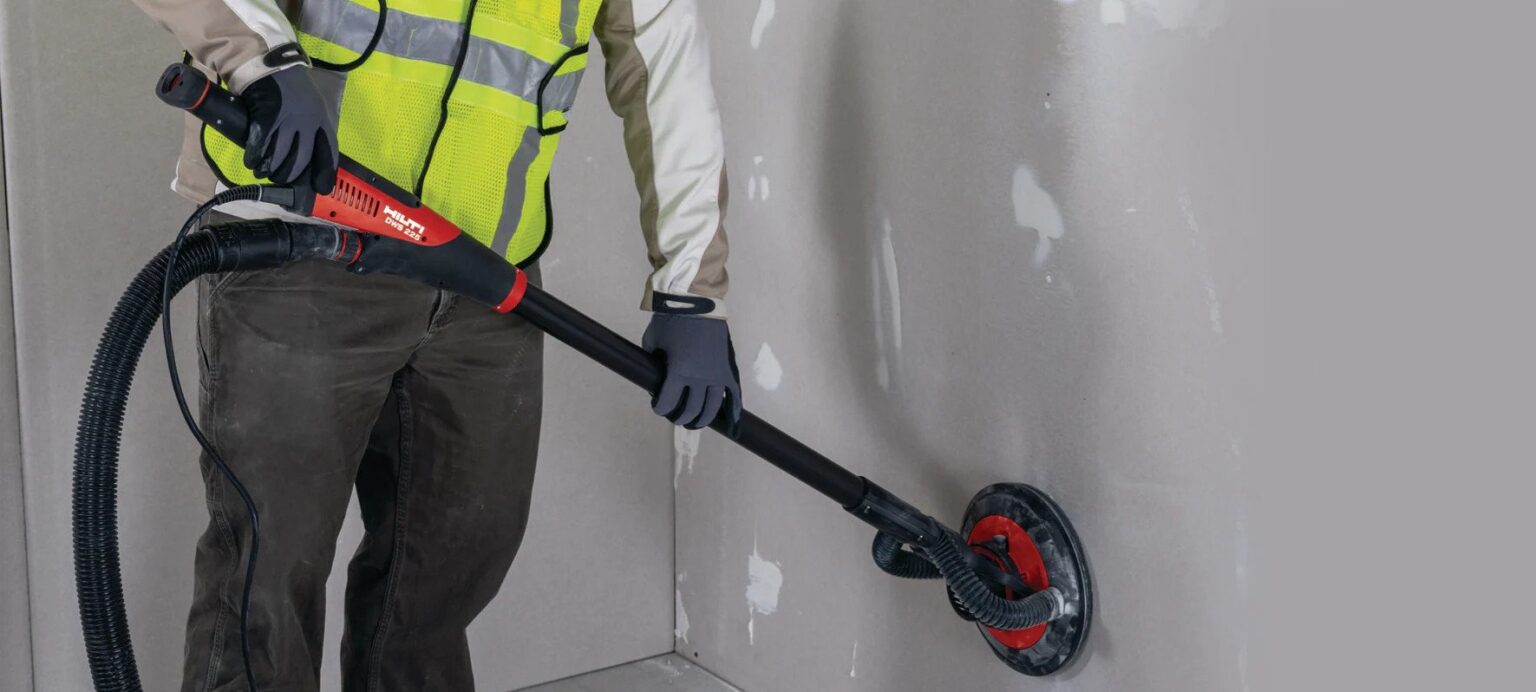Hilti DWS 225 Drywall Sander + M Class Vac 110v THX The Hire Xperts